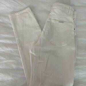ROLLA'S Women's White High Rise Slim Jeans